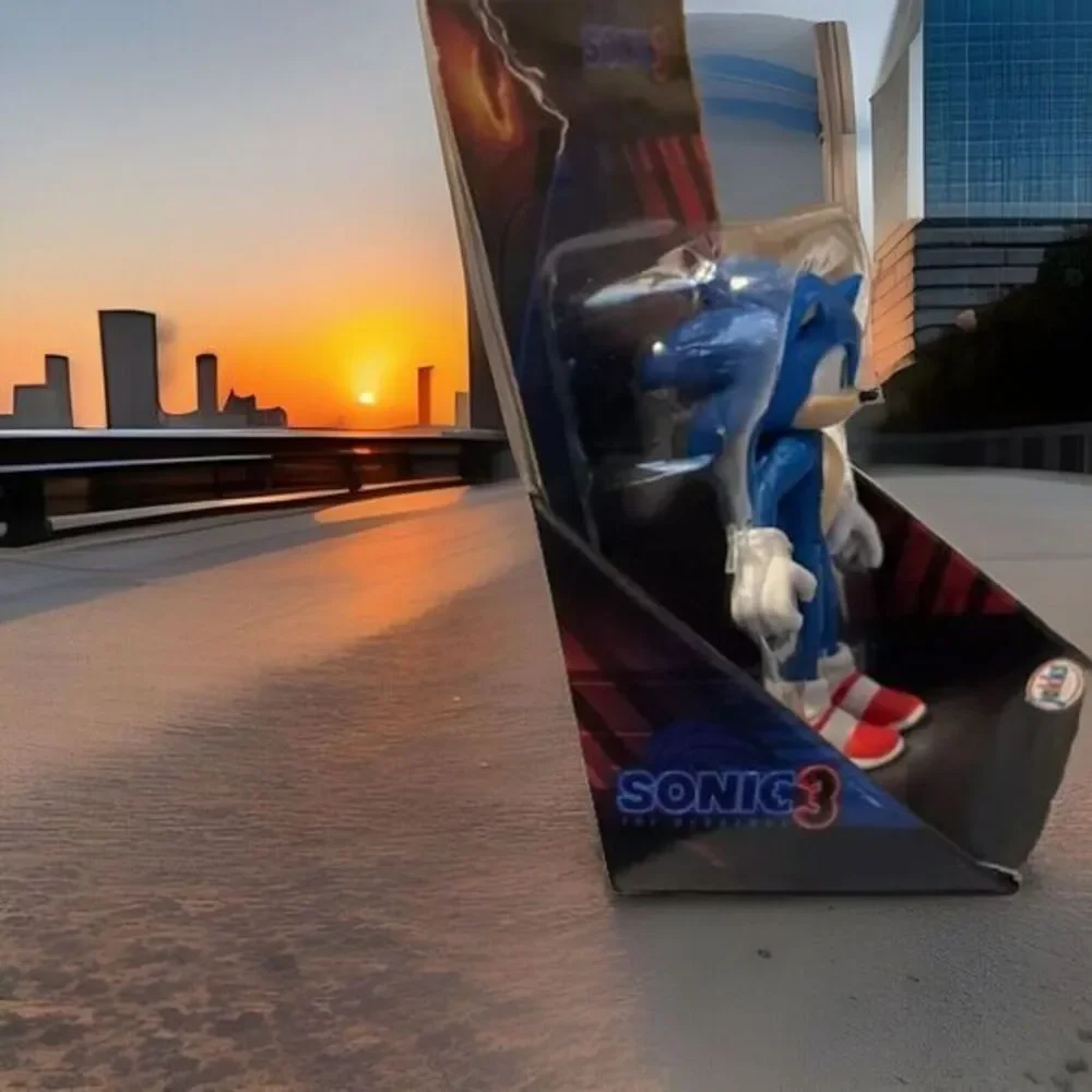 2024 Sonic The Hedgehog 3 Blue Movie & Video Game Action Figure Jakks Pacific‎